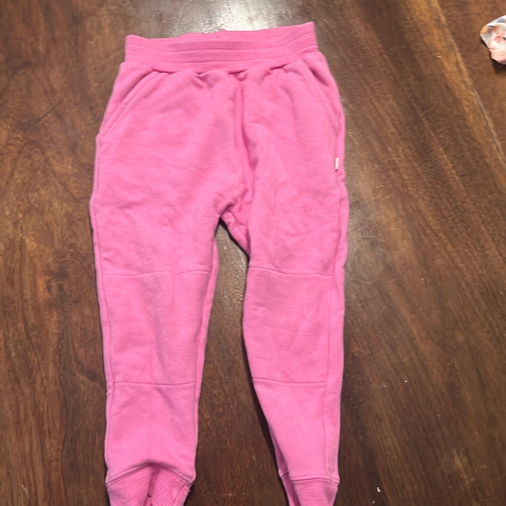 Little sleepies pink joggers size 18-24 months